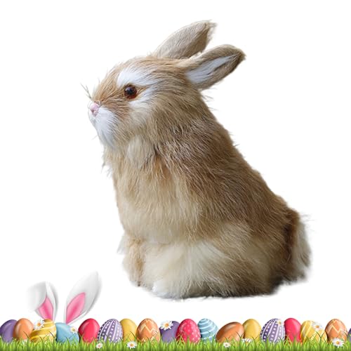 Plüschhasen gefülltes Tier, Hasenplüsch | Simulation Kaninchen Heimspielzeug,Soft Bunny Stoffed Simulation Tier Osterdekorationen Plüschspielzeug für Kinder Plüschhasen gefülltes Tier, Hasenplüsch | Simulation Kaninchen Heimspielzeug,Soft Bunny Stoffed Simulation Tier Osterdekorationen Plüschspielzeug für Kinder von Generisch