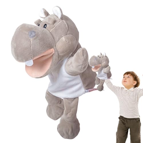 Plüschpuppen,Tierpuppen,Handpuppen für Erwachsene | Plüschtierspielzeug, Stofftierpuppe, Lernpuppe für Rollenspiele, Geschichtenerzählen, Vorschulunterricht von Generisch