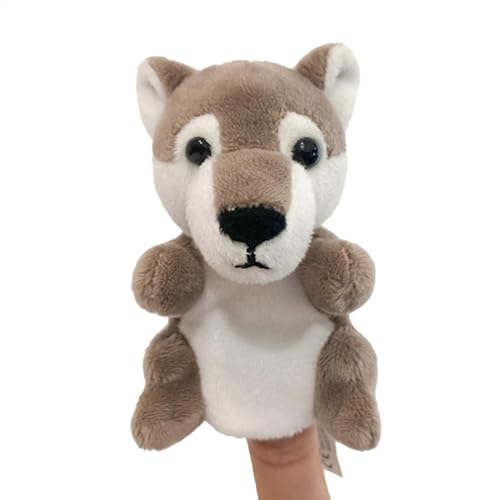 Plüschpuppen,Tierpuppen,Stofftier Handpuppe Spielzeug - Plüschtierspielzeug, Stofftierpuppe, Lernpuppe für Rollenspiele, Geschichtenerzählen, Vorschulunterricht von Generisch
