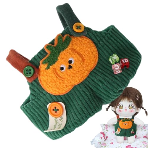 Plüschpuppen-Anziehsachen, Plüschpuppen-Outfit - 15cm Plüschpuppenspielzeug Kostüm,Gemüse-Puppenkleidung, niedliche Plüsch-Overalls, abnehmbar für 20 cm große Kuscheltiere Plüschpuppen-Anziehsachen, Plüschpuppen-Outfit - 15cm Plüschpuppenspielzeug Kostüm,Gemüse-Puppenkleidung, niedliche Plüsch-Overalls, abnehmbar für 20 cm große Kuscheltiere von Generisch