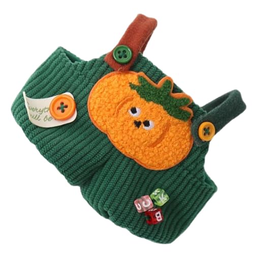 Plüschpuppenkleidung, Plüschpuppenhosen | 15cm Plüschpuppenspielzeug Kostüm | Mit Gemüse gefüllte Plüsch-Overalls, niedliches Plüschpuppenspielzeug-Kostüm, abnehmbar für 20 cm große Kuscheltiere Plüschpuppenkleidung, Plüschpuppenhosen | 15cm Plüschpuppenspielzeug Kostüm | Mit Gemüse gefüllte Plüsch-Overalls, niedliches Plüschpuppenspielzeug-Kostüm, abnehmbar für 20 cm große Kuscheltiere von Generisch