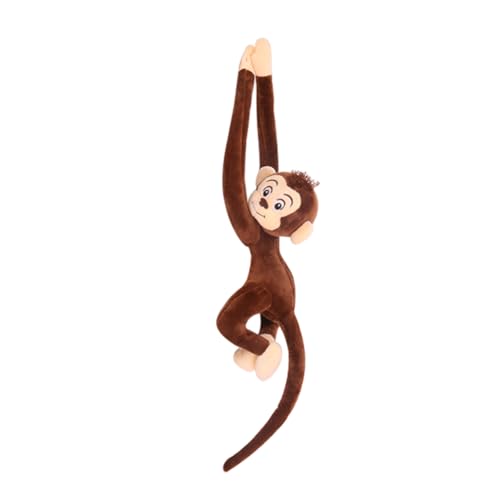 Plüschtier AFFE - Kindersicheres Kuscheltier Äffchen | Hängende AFFE | Langarmiger Plüschaffe | Hanging Monkey | Stofftier Süßer Langarmiger Äffchen | Kuscheltier-Äffchen Als Geschenk Für Kinder Plüschtier AFFE - Kindersicheres Kuscheltier Äffchen | Hängende AFFE | Langarmiger Plüschaffe | Hanging Monkey | Stofftier Süßer Langarmiger Äffchen | Kuscheltier-Äffchen Als Geschenk Für Kinder von Generisch