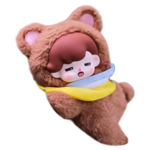 Plüschtier - Weiches Cartoon-Plüschtier | Cartoon-Figuren Für Plüschpuppen | Káwaii Figuren Zum Sammeln | Cute káwaii Plüsch Spielzeug Für Kinder Collez von Generisch