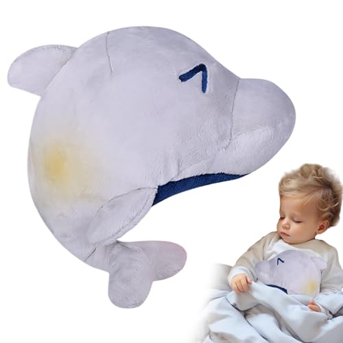 Plüschtiere, gefüllte Tiere | Beleuchtung Puppe - Turtle Crab Delphin Schlafzeit Soother Light Sound Sensorisches gefülltes Plüschspielzeug für Mädchen von Generisch