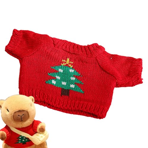 Plush Toy Clothes, 20 to 25cm Adorable Capybara Outfit Set, Birthday Decoration Dress-Up Accessories for Stuffed Animal, Festive Costume for All Occasions von Generisch