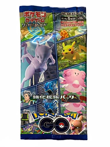 Pokeman Go Booster s10b Japanisch/Japanese Enhanced Expansion Pack Booster PKM GO + Heartforcards® Versandschutz von Generisch