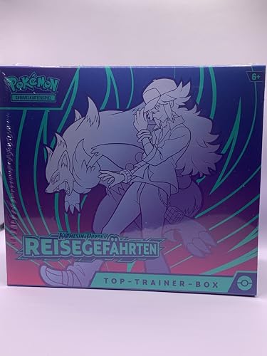 Pokemon Karmesin & Purpur Reisegefährten Top Trainer Box - Deutsch NEU & OVP von Generisch