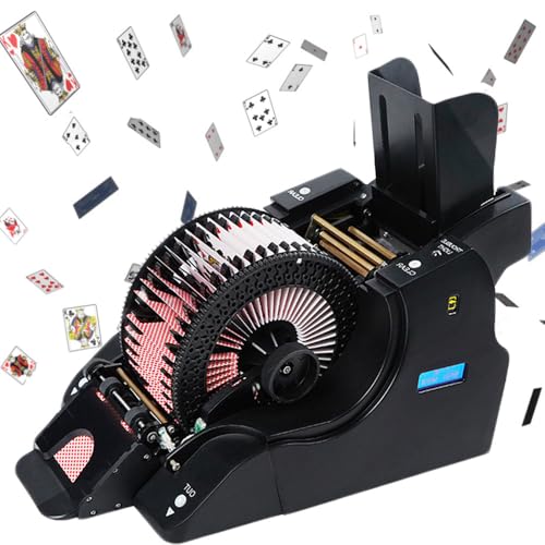 Poker Card Dealer Machine - Vollautomatisches intelligentes Mischgerät mit Alarmfunktion für Wettbewerbe und Unterhaltungsstätten von Generisch