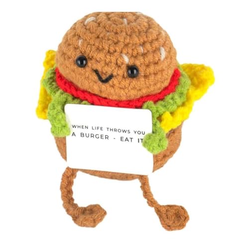 Pommes Frites-Puppe, handgefertigt, Plüschwolle, Stricken, Raumdekoration, Dekoration, Puppe mit Schreibtisch, niedliche Karte, Geschenk, Plüsch, gehäkelt, französischer Hund, Kartenunterstützung, Pommes Frites-Puppe, handgefertigt, Plüschwolle, Stricken, Raumdekoration, Dekoration, Puppe mit Schreibtisch, niedliche Karte, Geschenk, Plüsch, gehäkelt, französischer Hund, Kartenunterstützung, von Generisch