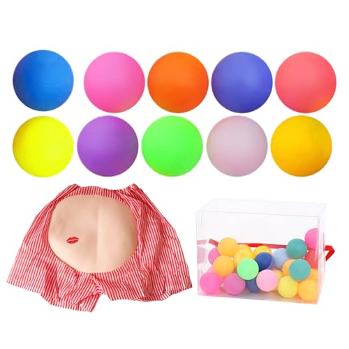 Pong -Spielsachen schütteln - Family Swing Ball Game Set | Interaktives Bouncing Ball Game | Tragbarer Tischtennis Trainer | Outdoor Eltern-Kind--Aktivität für Kinder Erwachsene Frauen Männer von Generisch