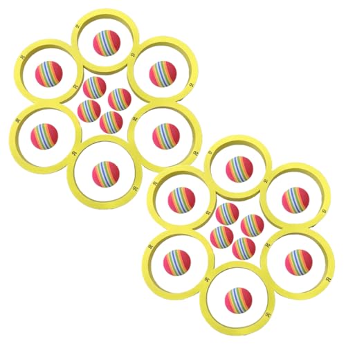 Pool Game with Score - 2 Pack Floating Pool Balls Games | Skimming Pieces | Eva Foam Pool Floats with 20 Colorful Balls | Swimpool Throwing Ball Toys | Summer Outdoor Pool/Beach/Meadow Parties Toys Pool Game with Score - 2 Pack Floating Pool Balls Games | Skimming Pieces | Eva Foam Pool Floats with 20 Colorful Balls | Swimpool Throwing Ball Toys | Summer Outdoor Pool/Beach/Meadow Parties Toys von Generisch