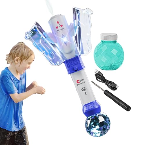 Pool-Soaker-Spielzeug, Wassersprüher-Spielzeug - Neuartiges Wasserspritzer-Transformationsspielzeug - Verwandelndes Wasserspielzeug, Pool-Soaker-Spielzeug mit LED-Licht für Kinder, Kinder, Jungen von Generisch