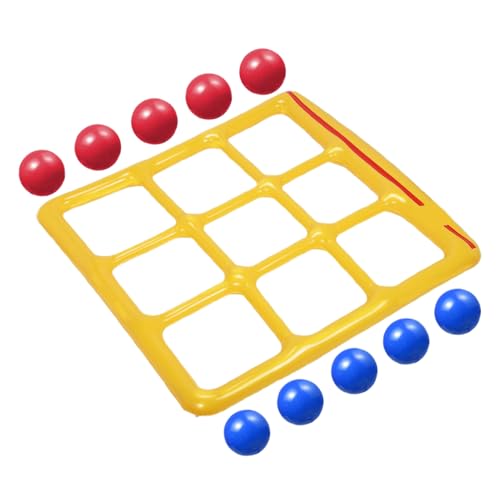 Poolspiel | Poolspielzeug, aufblasbare Float-Aktivität mit 10 Bällen für den Hinterhofsee, für Outdoor-Reisen für Familien im Freien, Polcio Spiel - Giocchio Polcio, Aktivität Floaggi Poolspiel | Poolspielzeug, aufblasbare Float-Aktivität mit 10 Bällen für den Hinterhofsee, für Outdoor-Reisen für Familien im Freien, Polcio Spiel - Giocchio Polcio, Aktivität Floaggi von Generisch