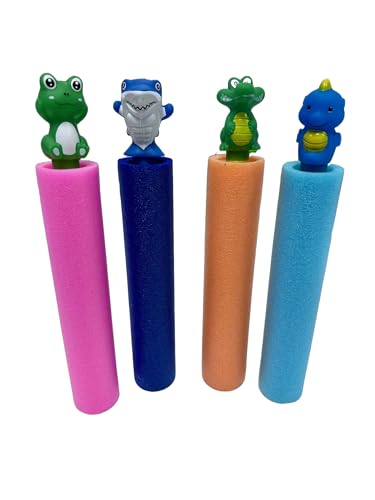 Poolspielzeug, Wasserspritzrohre 4 Stück von Generisch