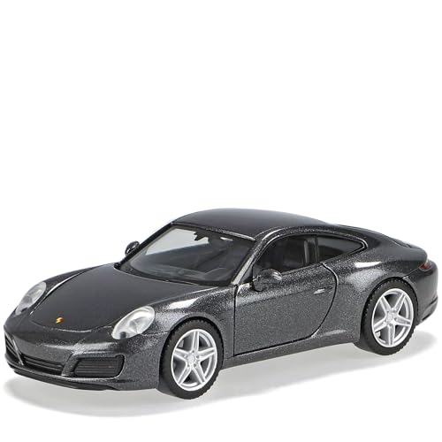 Porsch. 911 991 Carrera 4 Coupe Grau Modell Ab 2012 Ab Facelift 2015 H0 1/87 Herpa Modell Auto von Generisch