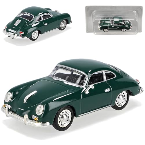 Porsche 356a 356 A Carrera Coupe GrÜn 1/43 De Agostini Modellauto Modell Auto Sonderangebot von Generisch