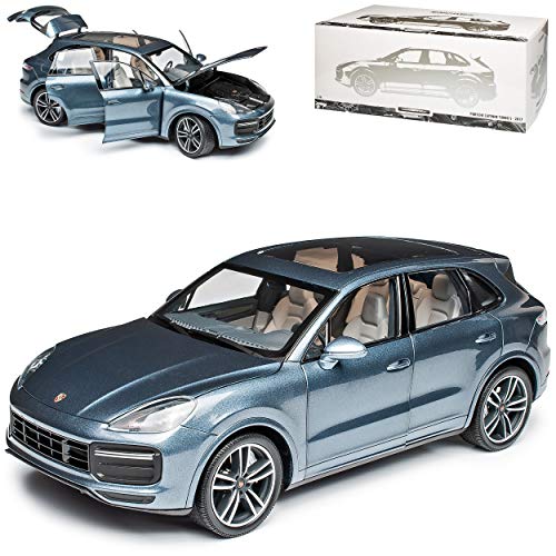 Porsche Cayenne Turbo S III PO536 Blau Grau Metallic 3. Generation Ab 2017 öffnende Türen limitiert 1 von 300 Stück 1/18 Minichamps Modell Auto Porsche Cayenne Turbo S III PO536 Blau Grau Metallic 3. Generation Ab 2017 öffnende Türen limitiert 1 von 300 Stück 1/18 Minichamps Modell Auto von Generisch