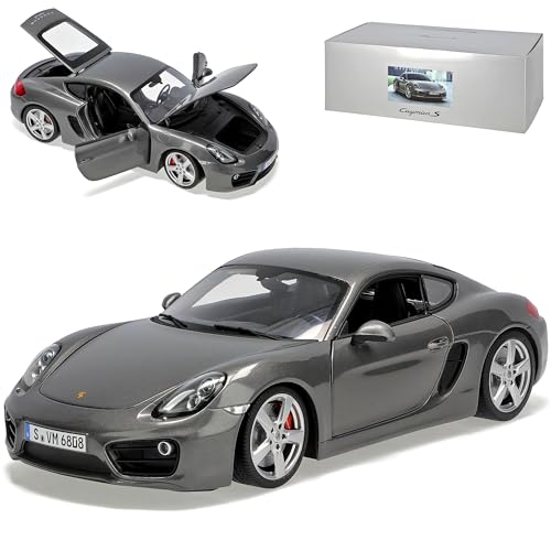 Generisch Porsche Cayman 981c Coupe Grau Ab 2011 1/18 Minichamps Modell Auto von Generisch