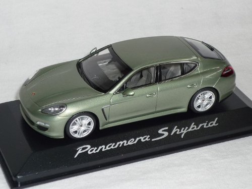 Porsche Panamera S Hybrid GrÜn 1/43 Minichamps Modell Auto Modellauto von Generisch