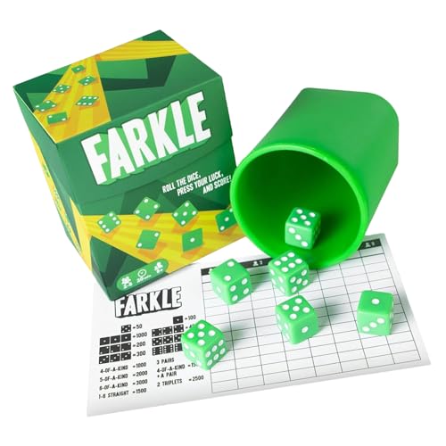Portable Dice Games, Interactive Strategy Dice, Includes Storage Box, Stylish Rolling Activities for Kids, Fun Classroom, Camping Trips, Friends Parties, 4 Players Portable Dice Games, Interactive Strategy Dice, Includes Storage Box, Stylish Rolling Activities for Kids, Fun Classroom, Camping Trips, Friends Parties, 4 Players von Generisch