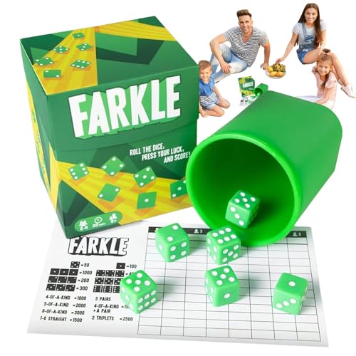 Portable Dice Games, Kids Strategy Activity, Storage Box Included, Interactive Learning, Compact Travel Size, for Classroom, Camping, Parties, Friends Age Groups and Skill Levels Portable Dice Games, Kids Strategy Activity, Storage Box Included, Interactive Learning, Compact Travel Size, for Classroom, Camping, Parties, Friends Age Groups and Skill Levels von Generisch