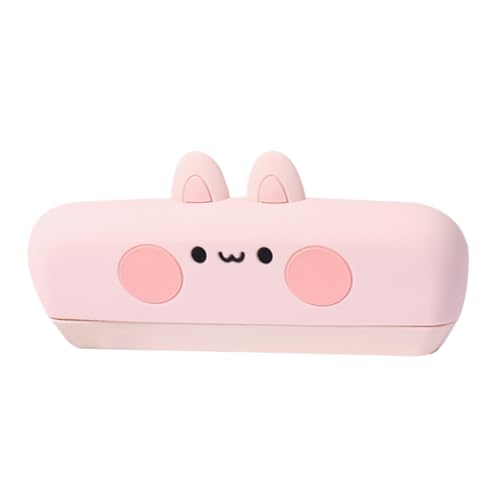 Portable Harmonica, Cartoon Harmonica, 6.69x2.36 inches Washable Toddler Music Instrument Blow Toy, Breath Control Training Tool, Ideal for Early Education Dorm Travel School von Generisch