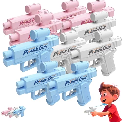 Prank Two-Way Water Gun, 2025 New Upgraded Prank Water Gun, Prank Squirt Gun Can Spray from Front and Back (Mix10pcs.c) von Generisch