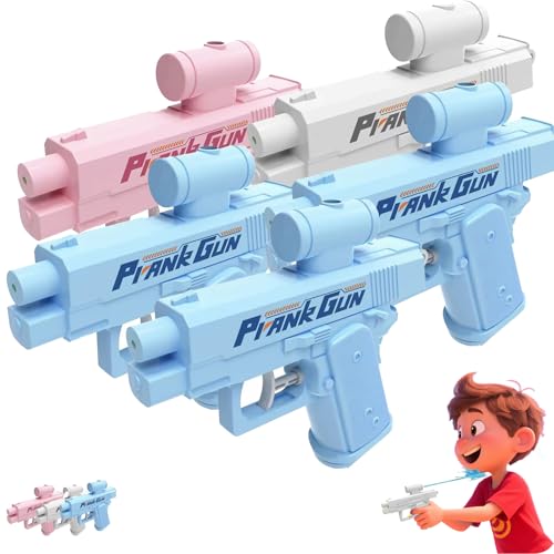 Prank Two-Way Water Gun, 2025 New Upgraded Prank Water Gun, Prank Squirt Gun Can Spray from Front and Back (Mix5pcs.a) von Generisch