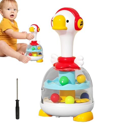 Press And Spin, Duck Spinner Toy, Popping Ball Toy, Light-up Spinner, Jumping Ball Toy, RebouDuck Shape Balls Spinner Toy | Sound And Light Ball Jumping Spinner Toy Interactive Rebound Design For Home Press And Spin, Duck Spinner Toy, Popping Ball Toy, Light-up Spinner, Jumping Ball Toy, RebouDuck Shape Balls Spinner Toy | Sound And Light Ball Jumping Spinner Toy Interactive Rebound Design For Home von Generisch