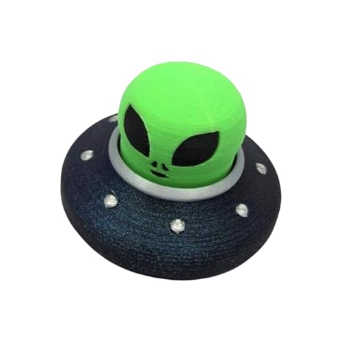Press Fidget Spielzeug, Raumschiff Hand-Anti-Stress-Spielzeug mit Mechanischem -Sound, Außerirdischer Schlüsselanhänger, Unterhaltungsspiel Für Zuhause & Reisen Press Fidget Spielzeug, Raumschiff Hand-Anti-Stress-Spielzeug mit Mechanischem -Sound, Außerirdischer Schlüsselanhänger, Unterhaltungsspiel Für Zuhause & Reisen von Generisch