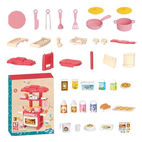Pretend Food Toys, Kitchen Kids Set, 20.5x12x27.5cm Portable Cooking Vegetable Toy Compact Preschool Kitchen Accessories, Educational Toys for PVC Pretend Food Toys, Kitchen Kids Set, 20.5x12x27.5cm Portable Cooking Vegetable Toy Compact Preschool Kitchen Accessories, Educational Toys for PVC von Generisch