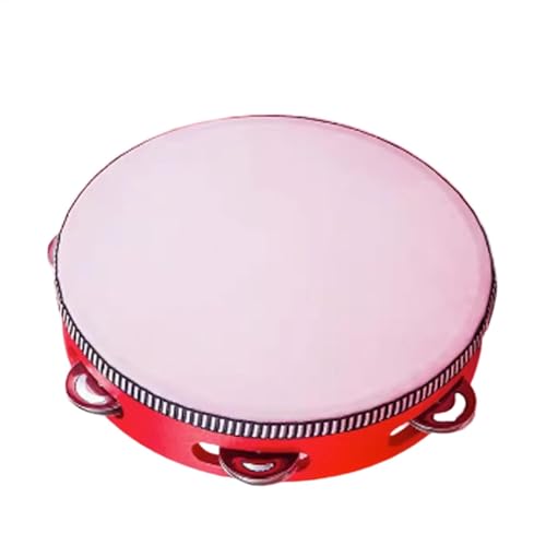 Professionelle Tamburine, 20,3 cm, Hand-Tamburin, Schlaginstrument für Erwachsene, Anfänger und Kinder, Trommel für Kirche, Musikerziehung, Anbetung, Band, leichte Musikinstrumente Professionelle Tamburine, 20,3 cm, Hand-Tamburin, Schlaginstrument für Erwachsene, Anfänger und Kinder, Trommel für Kirche, Musikerziehung, Anbetung, Band, leichte Musikinstrumente von Generisch