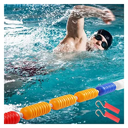 Professionelle schwimmende Pool-Sicherheitstrennwand mit Haken, strapazierfähiges Nylonseil für Innenpools, Wasserparks, Strandsicherheit von Generisch