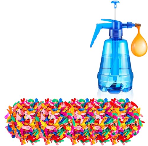Professionelles Wasserballon-Füllsystem – 1 Pumpe + 1000 Luftballons, Schnellaufblasstation für Sommerpartys, Hinterhof- und Strandwasserspiele, verschiedene Farben Professionelles Wasserballon-Füllsystem – 1 Pumpe + 1000 Luftballons, Schnellaufblasstation für Sommerpartys, Hinterhof- und Strandwasserspiele, verschiedene Farben von Generisch