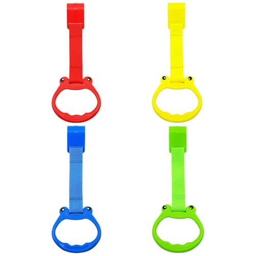 Pull Up Rings for Play Pen,4 Pieces Cartoon Baby Pull Up Handles - Playpen Accessories, Toddler Products for Develop Eye-Hand Coordination and Visual Perception Pull Up Rings for Play Pen,4 Pieces Cartoon Baby Pull Up Handles - Playpen Accessories, Toddler Products for Develop Eye-Hand Coordination and Visual Perception von Generisch