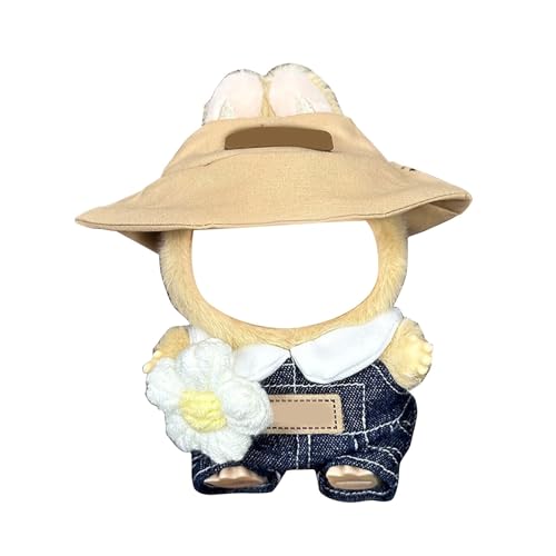 Puppe Original Plüsch Bekleidung, Puppenbekleidung Niedliches Mini Kuscheltier Outfit mit DIY Pullover Hoodie Bekleidungszubehör (#10, one Size) von Generisch