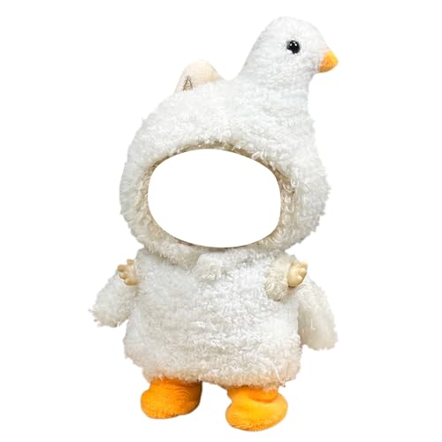 Puppe Original Plüsch Bekleidung, Puppenbekleidung Niedliches Mini Kuscheltier Outfit mit DIY Pullover Hoodie Bekleidungszubehör (#4, one Size) von Generisch