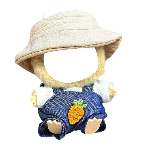 Puppe Original Plüsch Bekleidung, Puppenbekleidung Niedliches Mini Kuscheltier Outfit mit DIY Pullover Hoodie Bekleidungszubehör (#6, one Size) von Generisch