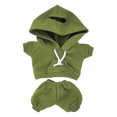 Puppen Hoodies Kleidung Outfit Set Casual Style Kostüme Puppe Kleidung & Zubehör Mädchen Geburtstagsgeschenk Niedlich 2-teiliges Spielzeug Outfit Set Kleidung für Mädchen Kinder Geburtstag Urlaub von Generisch