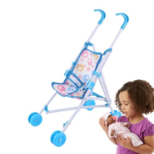 Puppen Kinderwagen Pollen - Fingta Pulning Pusthair, Realistische Puppe mit T-förmigem Gurt | Pram für Kinder leicht Puppenzubehör für Kinder, Jungen und Mädchen spielen p Puppen Kinderwagen Pollen - Fingta Pulning Pusthair, Realistische Puppe mit T-förmigem Gurt | Pram für Kinder leicht Puppenzubehör für Kinder, Jungen und Mädchen spielen p von Generisch