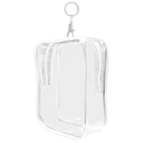 Puppen-Vitrine – Puppen-Vitrine, tragbare Aufbewahrungstasche, transparenter quadratischer Schlüsselanhänger-Organizer für Mini-Modellfiguren, Action-Spielzeug, Sammlerstücke, Reise-Präsentations-Box Puppen-Vitrine – Puppen-Vitrine, tragbare Aufbewahrungstasche, transparenter quadratischer Schlüsselanhänger-Organizer für Mini-Modellfiguren, Action-Spielzeug, Sammlerstücke, Reise-Präsentations-Box von Generisch