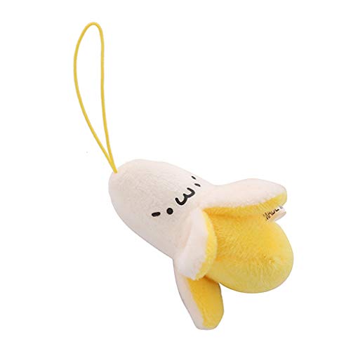 Puppen kleine BananasSpielwaren weiche Accessoires Geschenke niedlicher Rucksack GeschmacksaktivToy (As Shown, One Size) von Generisch