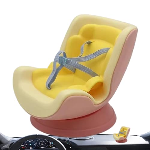 Puppenautositzluftablüftung, Puppenauto -Sitzlüftungs Clip - Ausgestopfte Puppenwagen - Realistische Desktop -Ornament, Auto -Vent -Clip -Mini -Spielzeugauto -Autositz für Bücherregaler Puppenautositzluftablüftung, Puppenauto -Sitzlüftungs Clip - Ausgestopfte Puppenwagen - Realistische Desktop -Ornament, Auto -Vent -Clip -Mini -Spielzeugauto -Autositz für Bücherregaler von Generisch