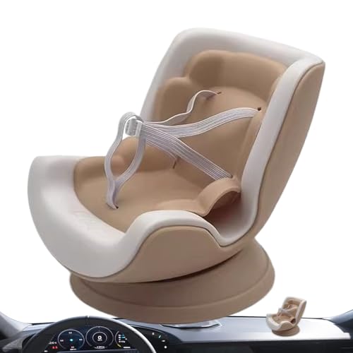 Puppenautositzluftablüftung, Puppenauto -Sitzlüftungs Clip - Plüschpuppensicherheit Sitz - Tabletop Dekoration Ornament, Mini -Stoff -Spielzeugwagen -Lüftungsclip für Lastwagen von Generisch