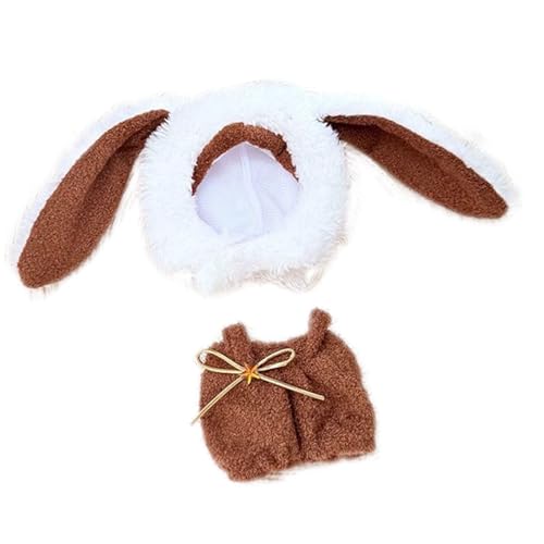 Puppenbett Ohne Schuhe, modisches Puppenkleidungs-Outfit-Set für 17-cm-Puppen, Kostüm, Kleid, Zubehör weichem Stoff für Kinder Mädchen, Rollenspiele für drinnen draußen Puppenzubehör (Khaki, 15X6cm) Puppenbett Ohne Schuhe, modisches Puppenkleidungs-Outfit-Set für 17-cm-Puppen, Kostüm, Kleid, Zubehör weichem Stoff für Kinder Mädchen, Rollenspiele für drinnen draußen Puppenzubehör (Khaki, 15X6cm) von Generisch