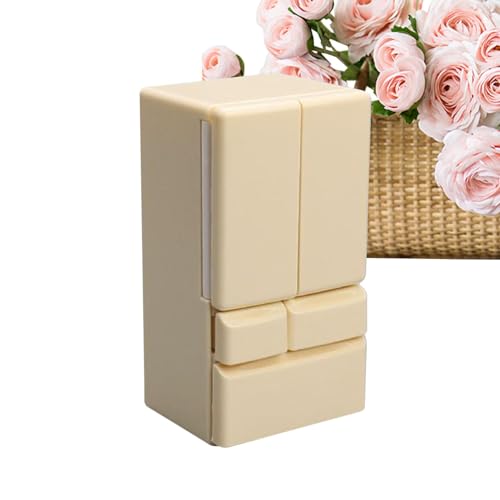Puppenhaus Kühlschränke, Puppenkühlschrank, Kreative kleine Doppel -Tür -Kühlschritte, Puppenhaus Accessoires, Möbel, vorgetäuschte Spielszene, Spielzeugküchenprodukte für Mädchen Puppenhaus Kühlschränke, Puppenkühlschrank, Kreative kleine Doppel -Tür -Kühlschritte, Puppenhaus Accessoires, Möbel, vorgetäuschte Spielszene, Spielzeugküchenprodukte für Mädchen von Generisch