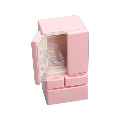 Puppenhaus Kühlschrank, Spielzeugkühlschrank,Kreative Kleine Doppel -Tür -Kühlschritte - Spielzeugküchenprodukte, Kinder Spielen -Heimspielzeug, Puppenhausmöbel Zum Geburtstag Weihnachten Ostern Puppenhaus Kühlschrank, Spielzeugkühlschrank,Kreative Kleine Doppel -Tür -Kühlschritte - Spielzeugküchenprodukte, Kinder Spielen -Heimspielzeug, Puppenhausmöbel Zum Geburtstag Weihnachten Ostern von Generisch