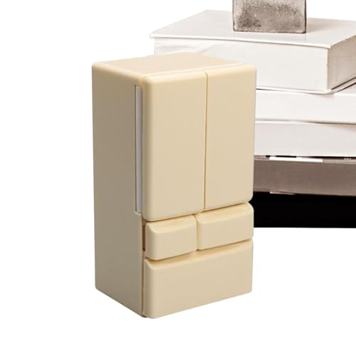 Puppenhaus Kühlschrank, Spielzeugkühlschrank | 1:12 Skala kreativer Doppel -Türkühlschrank,Stellen Sie Sich die Spielszene vor, Spielzeugküchenprodukte, Puppenhauszubehör zur Dekoration Puppenhaus Kühlschrank, Spielzeugkühlschrank | 1:12 Skala kreativer Doppel -Türkühlschrank,Stellen Sie Sich die Spielszene vor, Spielzeugküchenprodukte, Puppenhauszubehör zur Dekoration von Generisch