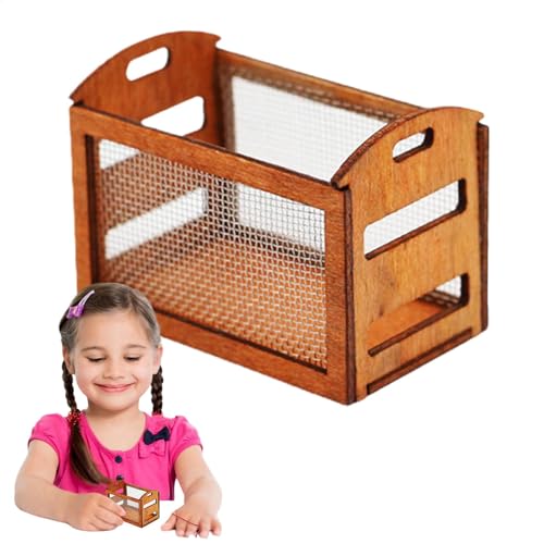 Puppenhaus Miniaturkorb, Miniatur -Aufbewahrungskorb | Kleine dekorative Möbelverzierungen,Dekoratives Puppenhaus Küchenzubehör, Miniatur -Szene Model für Mädchen, Kinder Puppenhaus Miniaturkorb, Miniatur -Aufbewahrungskorb | Kleine dekorative Möbelverzierungen,Dekoratives Puppenhaus Küchenzubehör, Miniatur -Szene Model für Mädchen, Kinder von Generisch