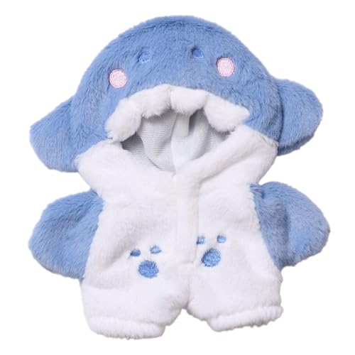Puppenhaus Möbel Bezauberndes Pinguin-, weiche Stofftierpuppe, süßes Design, modische Puppenkleidung, Outfit für 17 cm große Puppen, Spielkleidung weichem Stoff, Puppenhaus Zubehör (Sky Blue, 16X6cm) Puppenhaus Möbel Bezauberndes Pinguin-, weiche Stofftierpuppe, süßes Design, modische Puppenkleidung, Outfit für 17 cm große Puppen, Spielkleidung weichem Stoff, Puppenhaus Zubehör (Sky Blue, 16X6cm) von Generisch